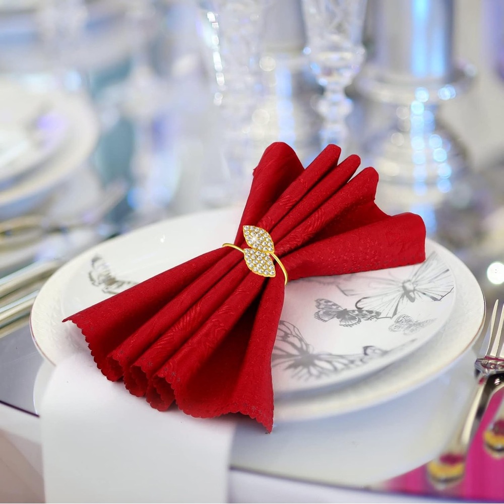 Elegant  Gold Ring Holder 60 pieces